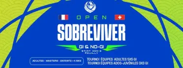 OPEN SOBREVIVER II GI &amp; NO-GI ST GENIS POUILLY 2026