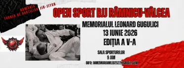 Open Sport BJJ Vâlcea - Memorialul Leonard Gugulici ediția a V-a