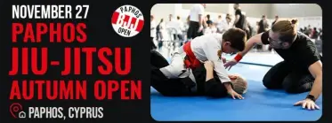 Paphos Jiu-Jitsu Autumn Open – Gi &amp; No-Gi - BJJ Tournament in Paphos 2026