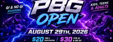 PBG OPEN SUB-ONLY ($20!)