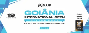PBJJF Goiânia Winter Internacional Open 2026 - BJJ Tournament in Goiania 2026