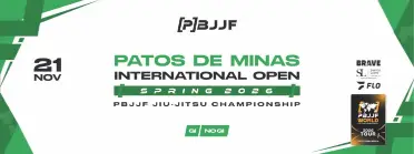 PBJJF Patos de Minas Spring International Open 2026