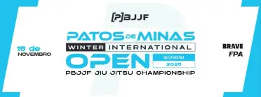 PBJJF PATOS DE MINAS WINTER INTERNATIONAL
