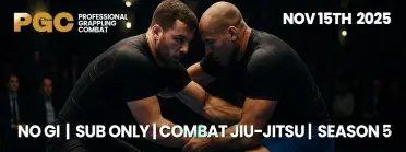 PGC NZ - NO GI - SUB ONLY - COMBAT JIU-JITSU - SEASON 5