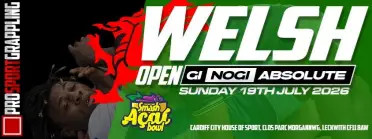 Pro Sport Grappling - 2026 Welsh Open