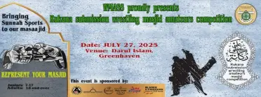 RUKANA Submission Wrestling Masjid Amateurs Competition