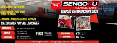 Samurai Martial Arts Championships 2026