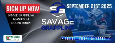 Savage Grappling September 21st