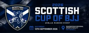 Scottish Cup of BJJ 2026 - BJJ Tournament in Motherwell 2026