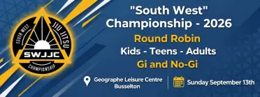 South West Championship - 2026 - BJJ Tournament in Busselton 2026