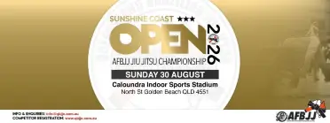 Sunshine Coast Open 2026