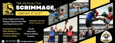 TBA-SA MUAY THAI SCRIMMAGE- OKC