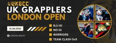UK Grapplers 7 - London Open (BJJ Gi, No-Gi &amp; Teams)