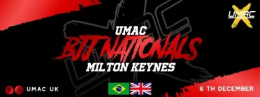 UMAC BJJ Nationals - Milton Keynes - BJJ Tournament in Milton Keynes 2026