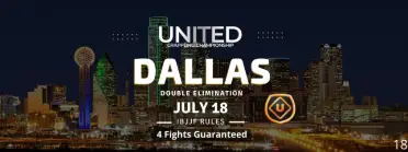 United Grappling - DALLAS TX - July 18