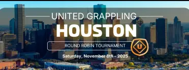 United Grappling in Houston - TX - November 8th