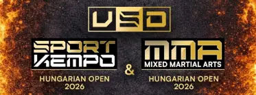 VSD Sport Kempo Hungarian Open 2026 és VSD MMA Hungarian Open 2026